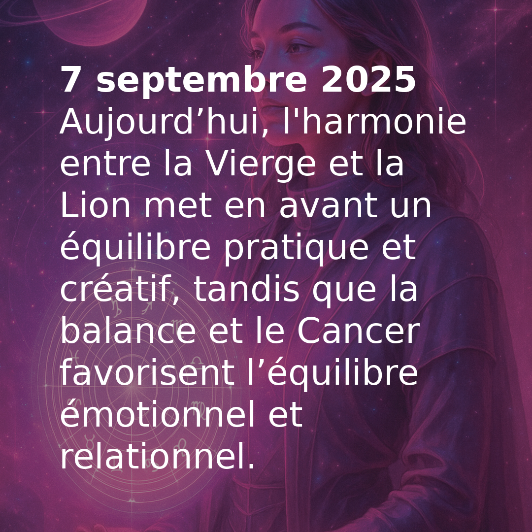 Transit astrologique du jour