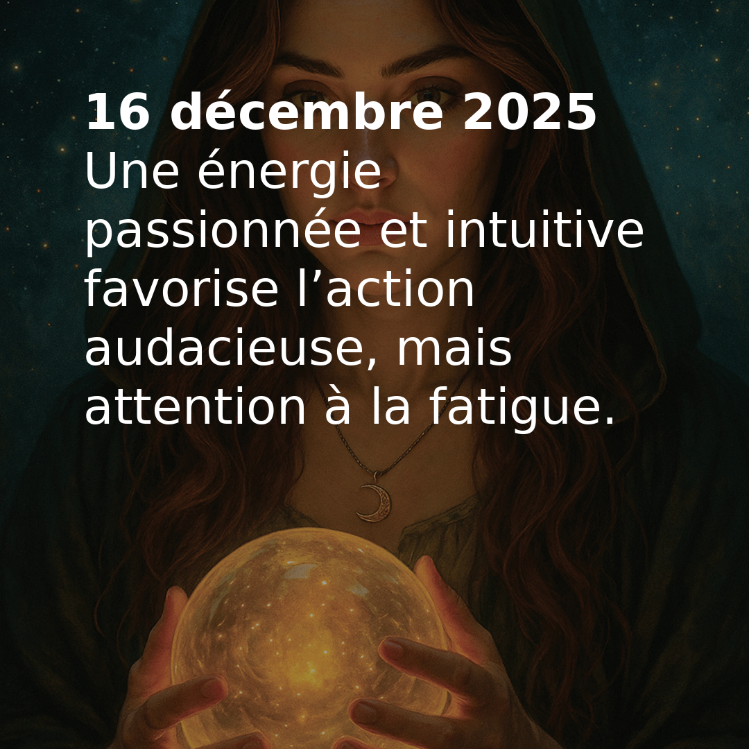 Transit astrologique du jour