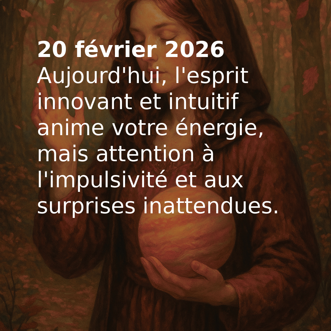 Transit astrologique du jour