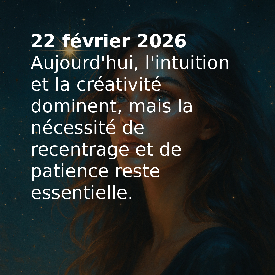 Transit astrologique du jour