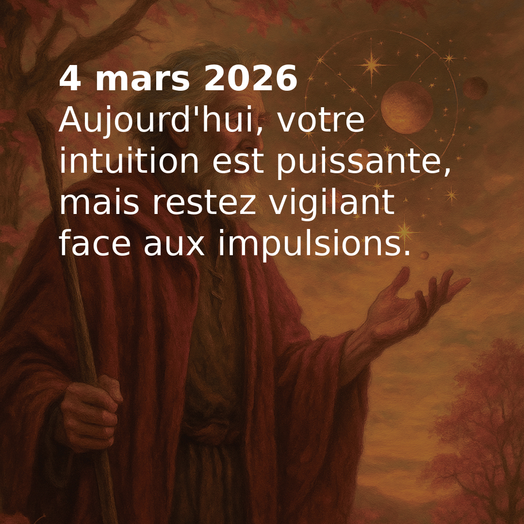 Transit astrologique du jour