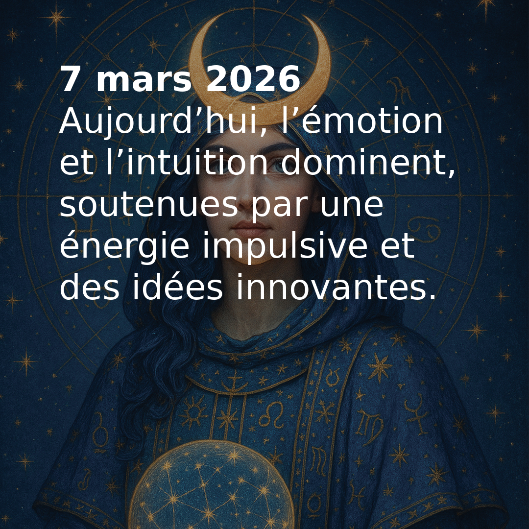 Transit astrologique du jour
