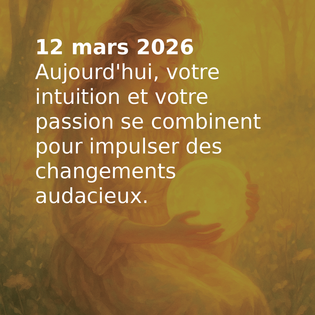 Transit astrologique du jour