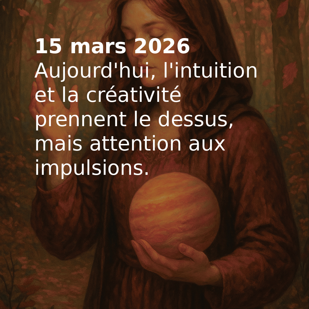 Transit astrologique du jour