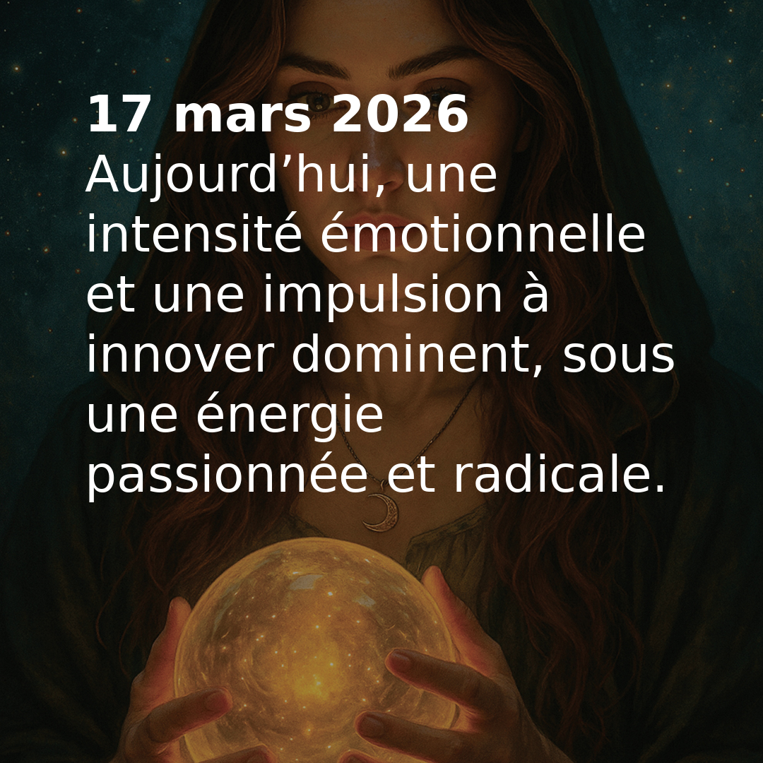 Transit astrologique du jour