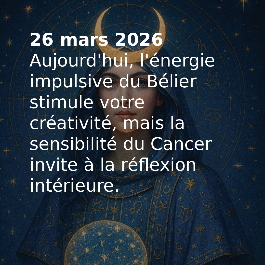 Transit astrologique du jour