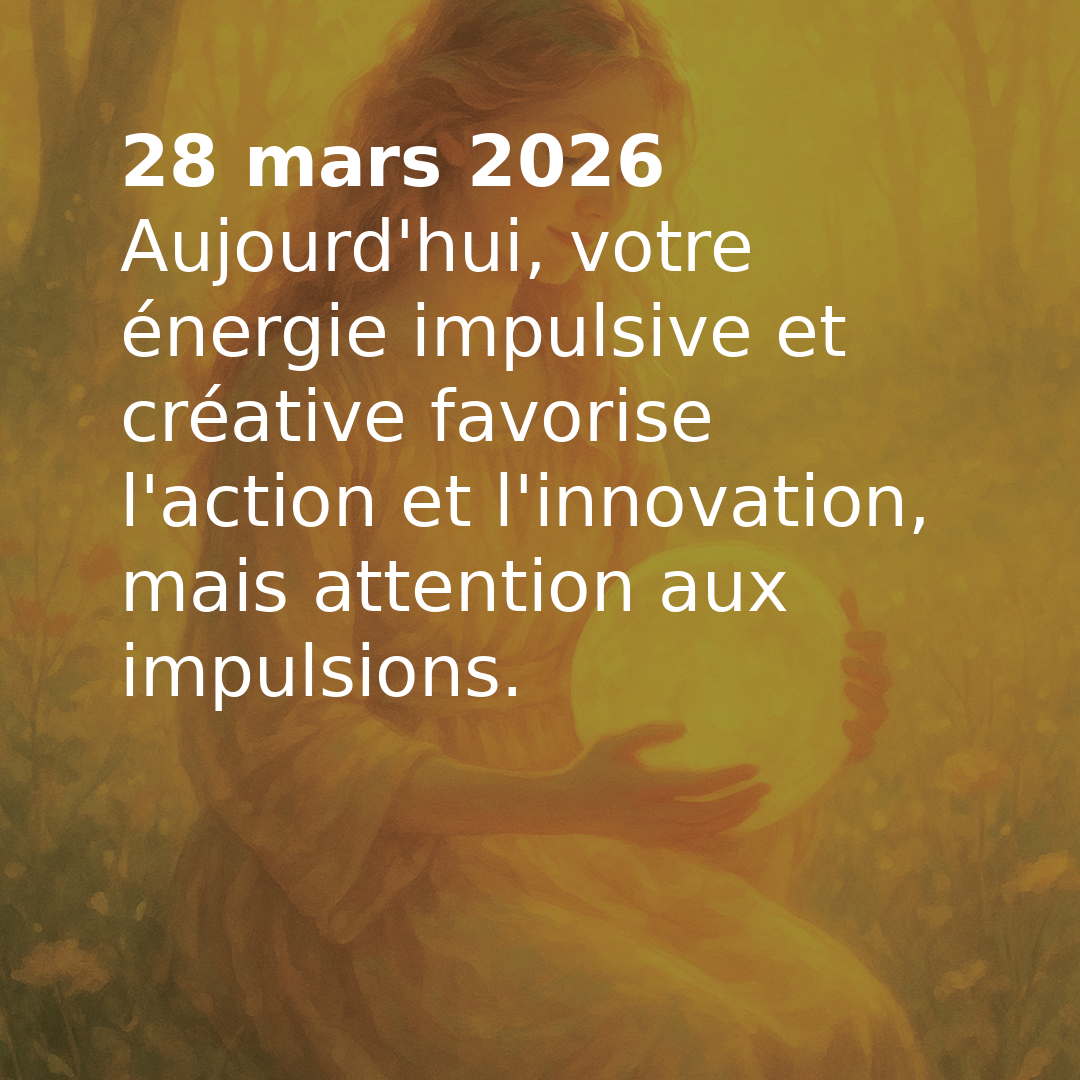 Transit astrologique du jour