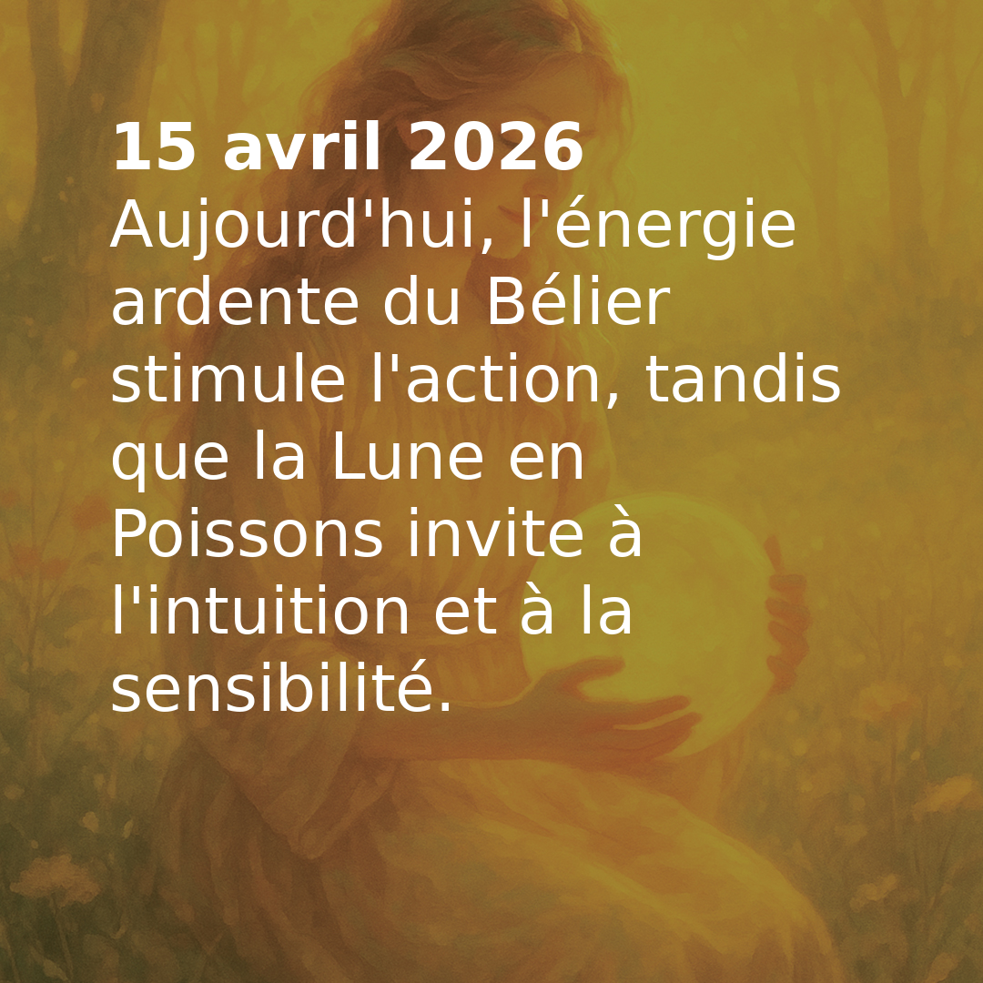 Transit astrologique du jour