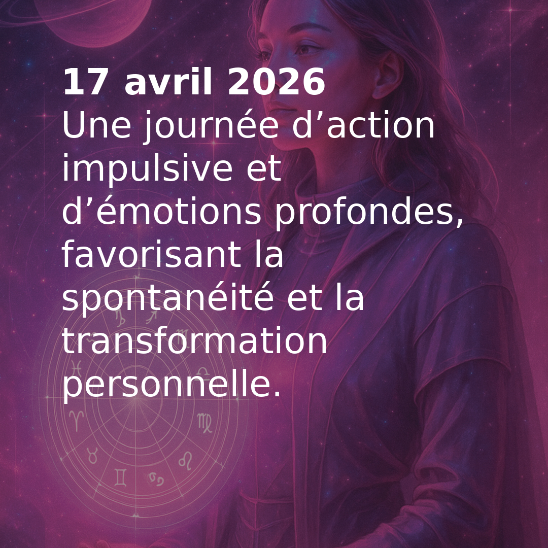 Transit astrologique du jour