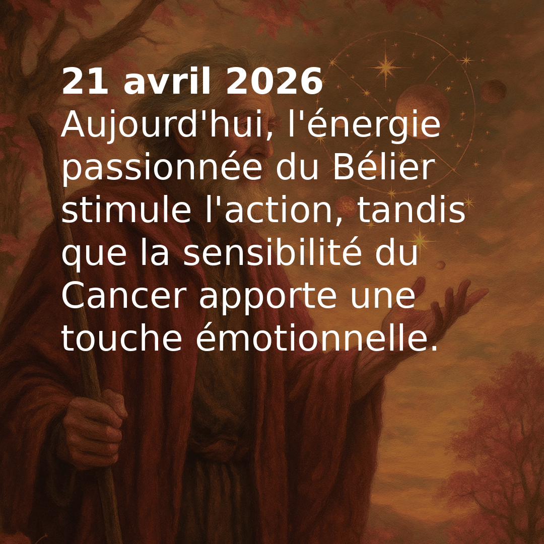 Transit astrologique du jour