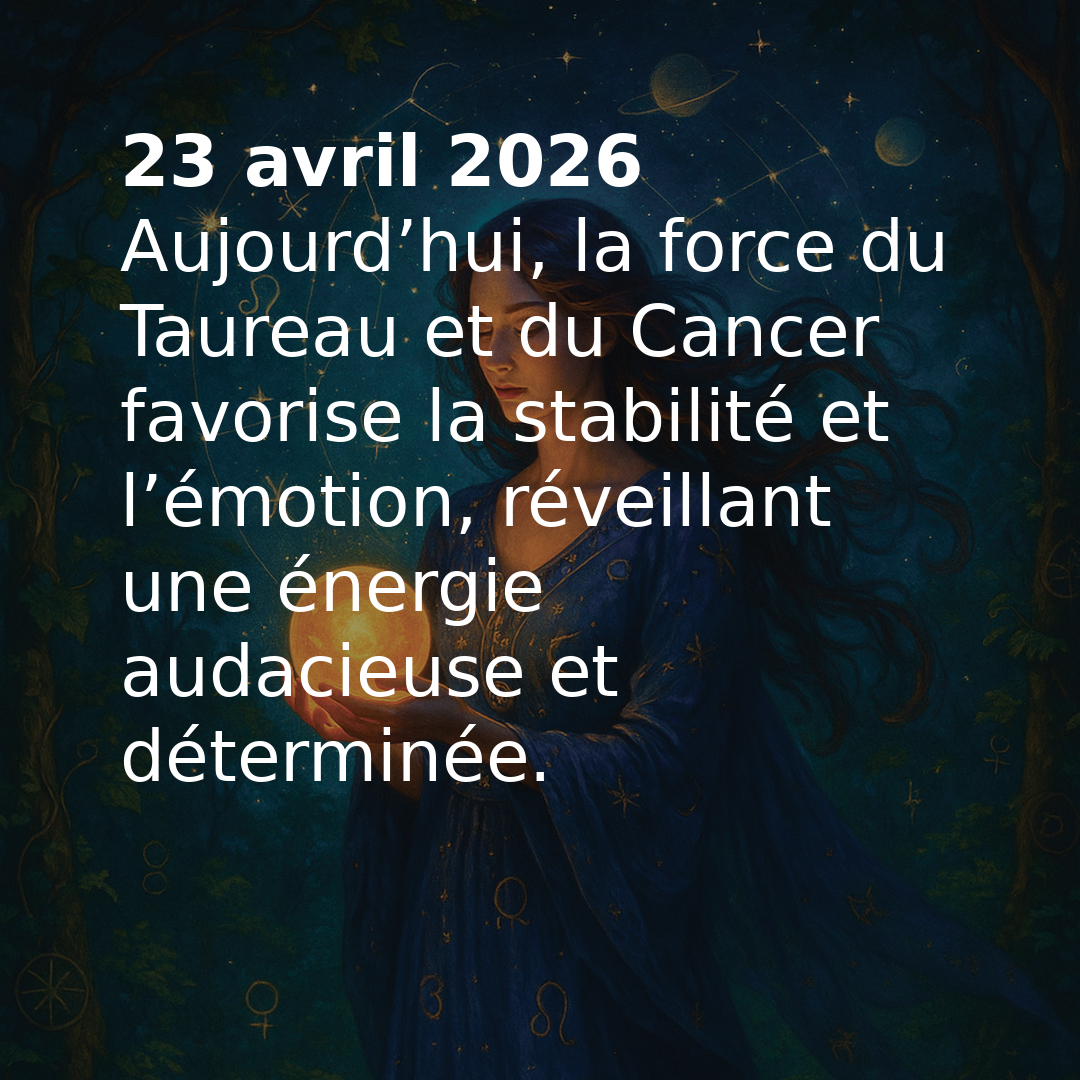 Transit astrologique du jour
