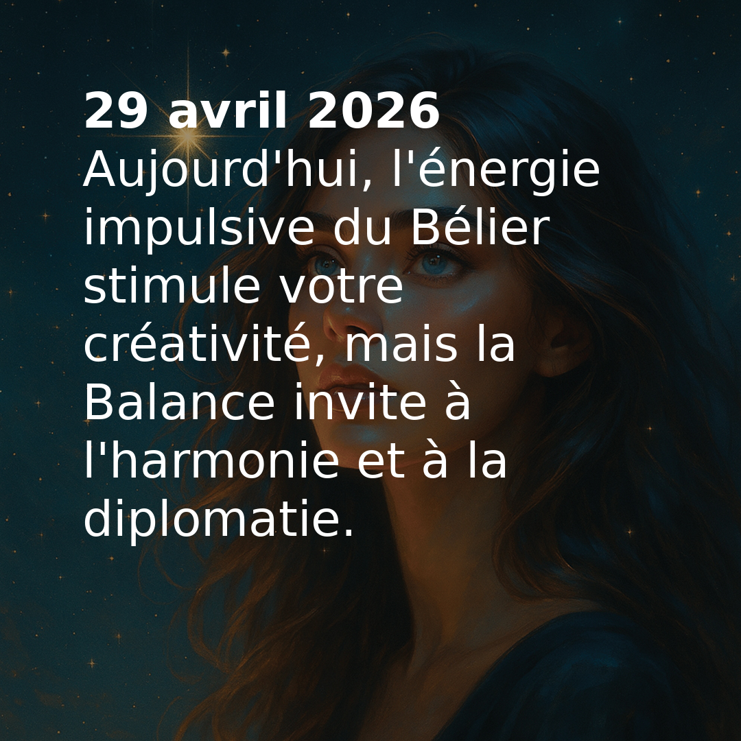 Transit astrologique du jour