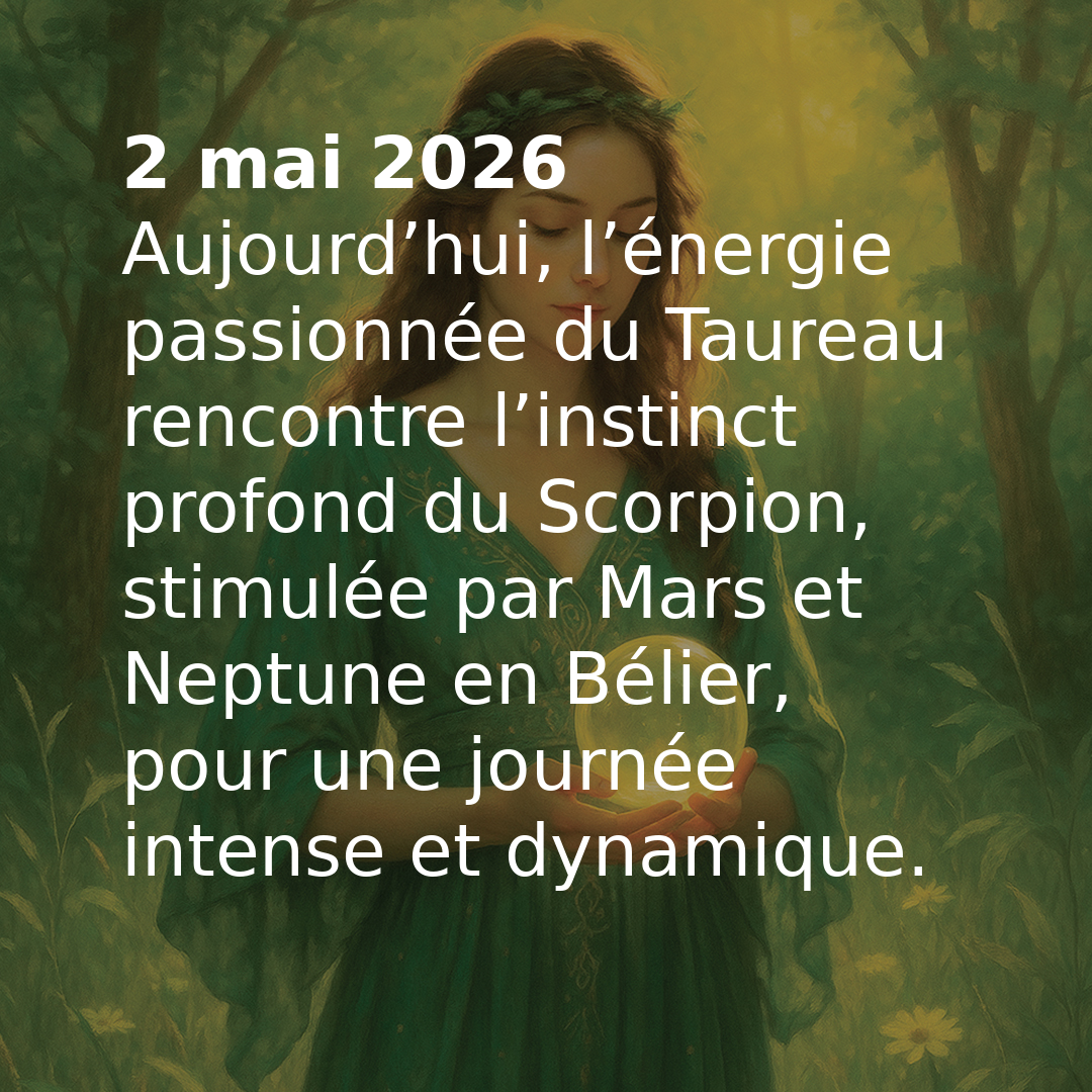 Transit astrologique du jour
