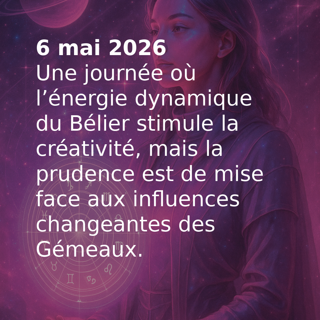 Transit astrologique du jour