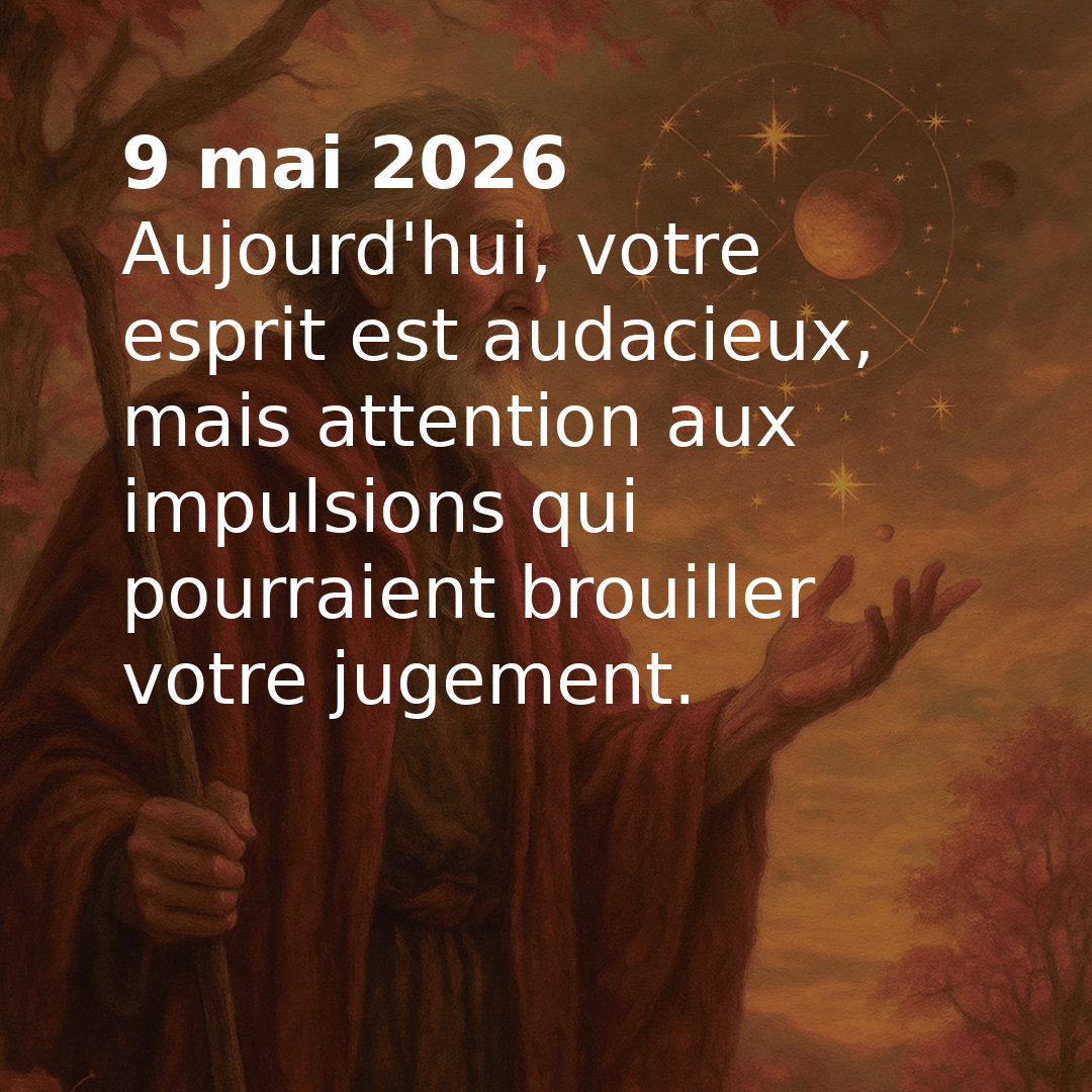 Transit astrologique du jour