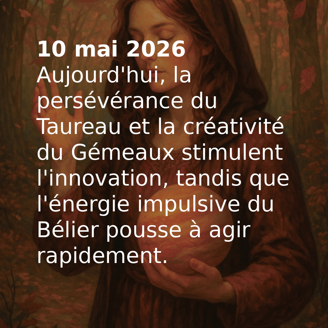 Transit astrologique du jour