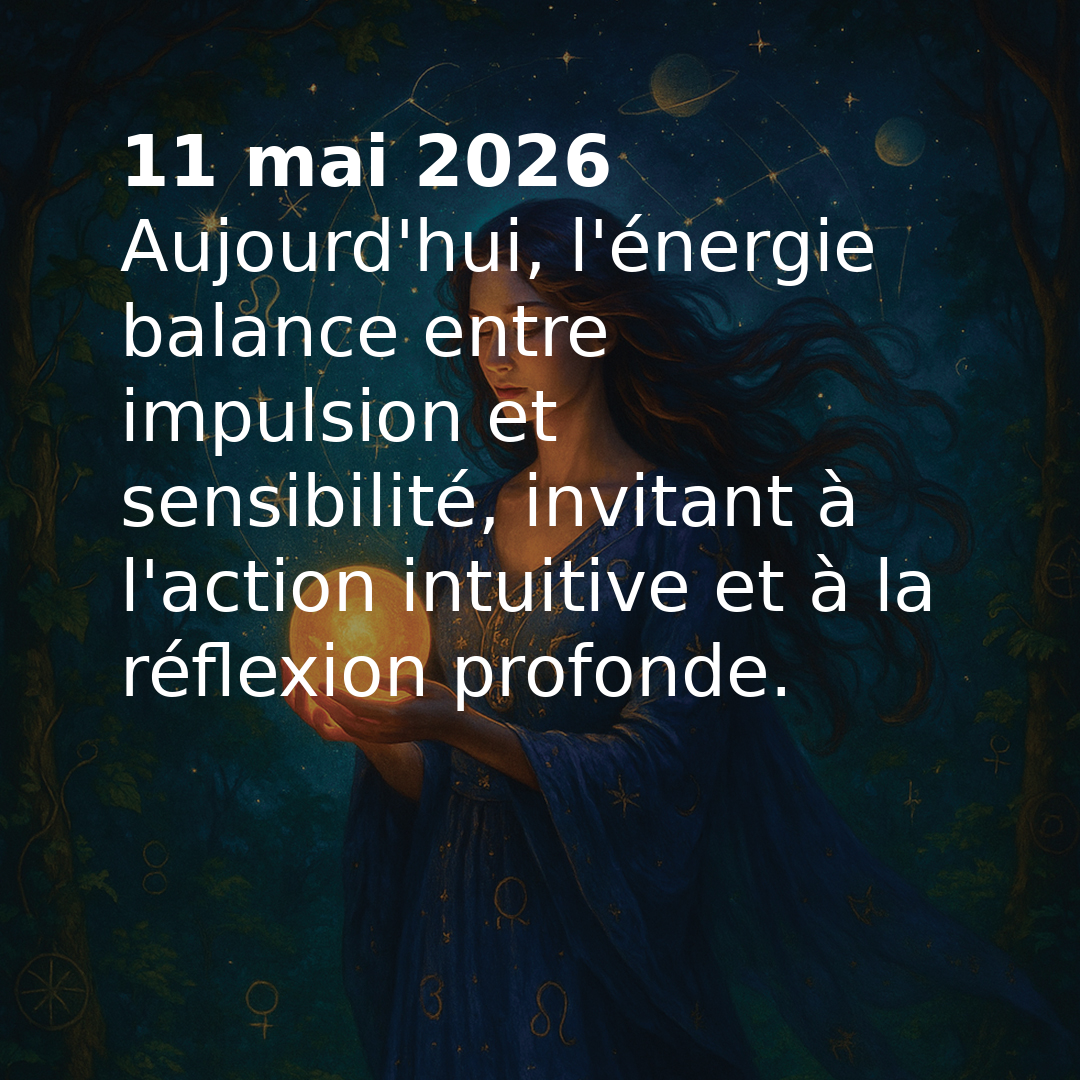 Transit astrologique du jour