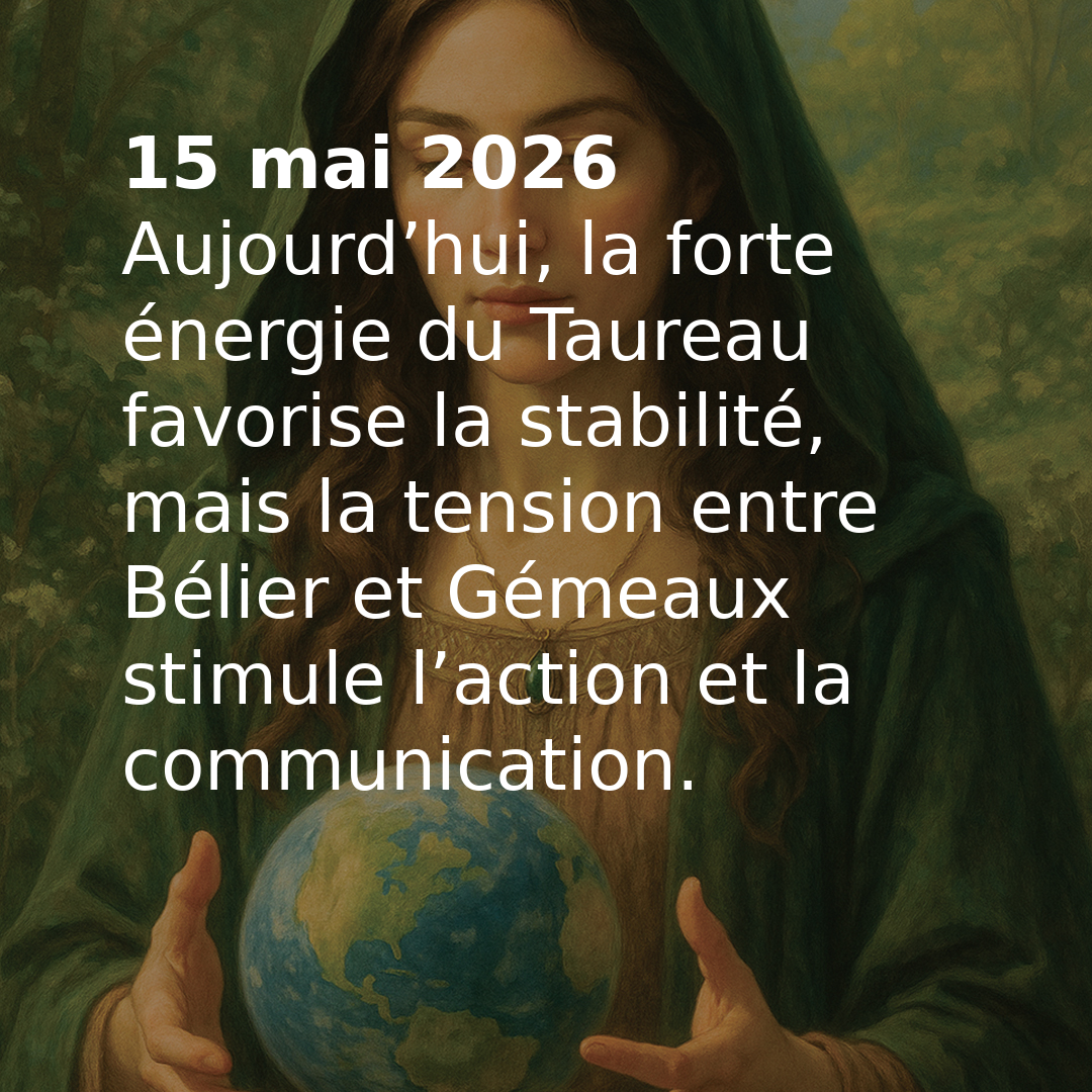 Transit astrologique du jour