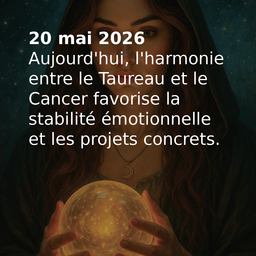 Transit astrologique du jour