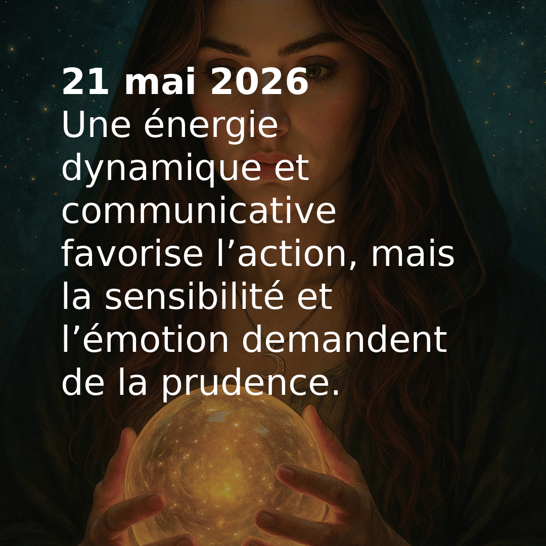Transit astrologique du jour