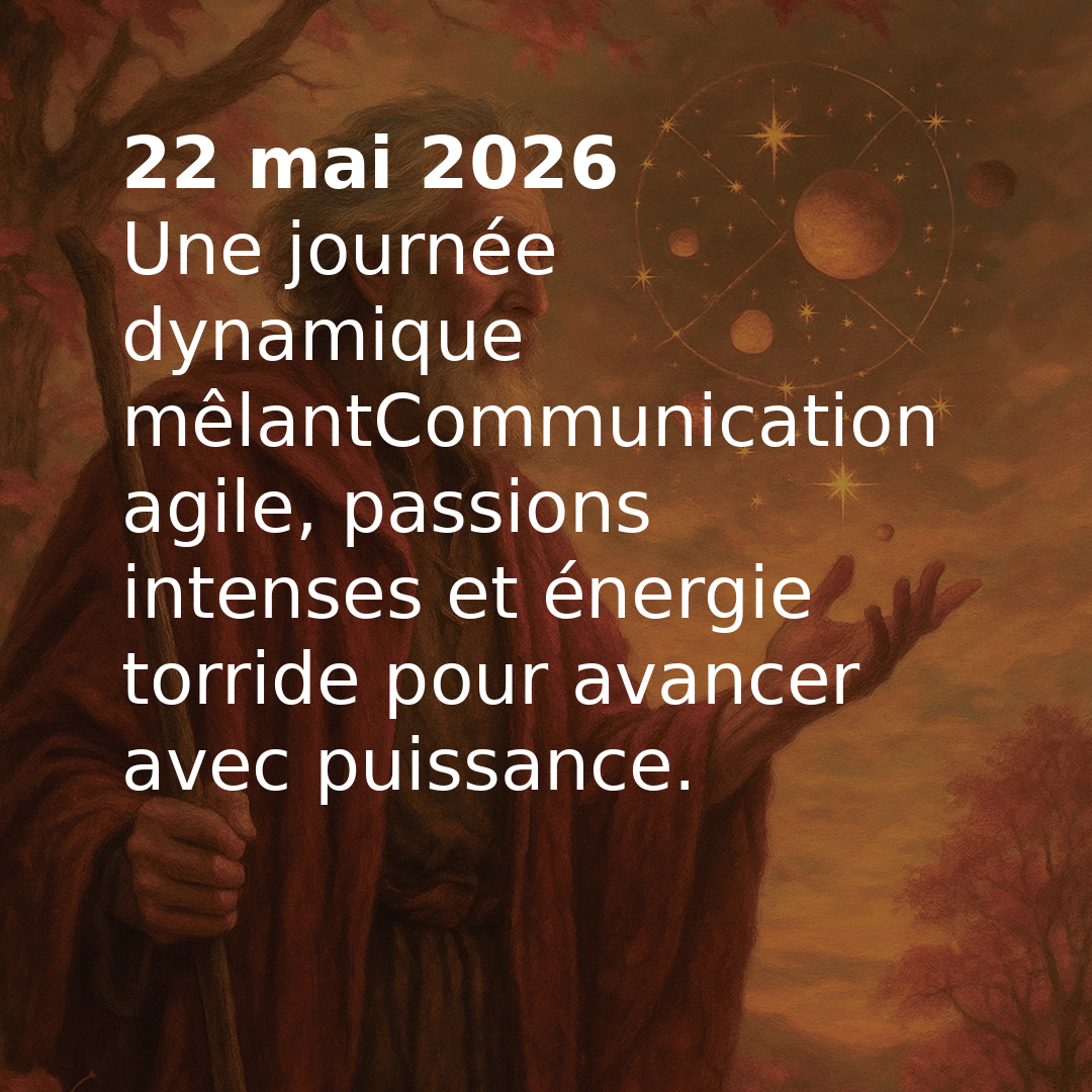 Transit astrologique du jour