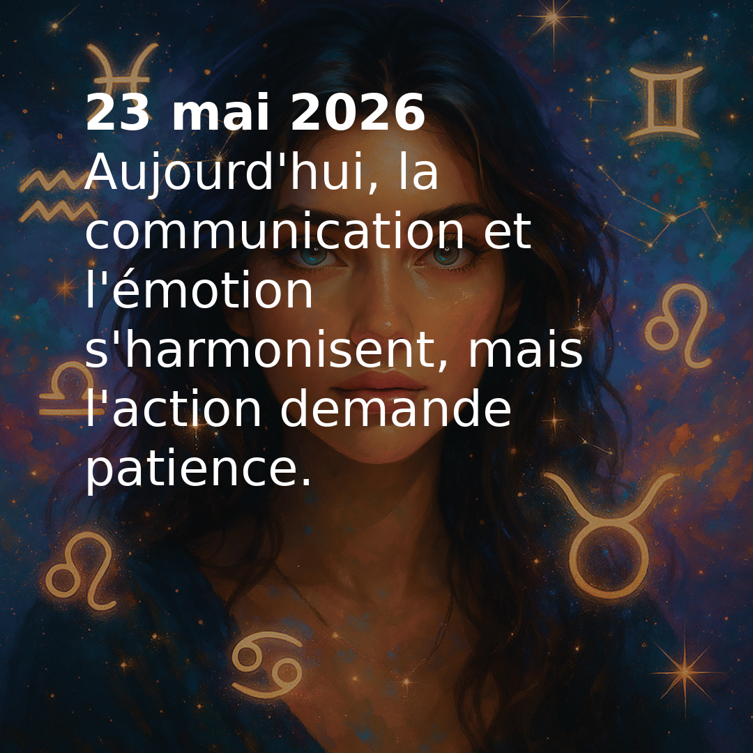 Transit astrologique du jour