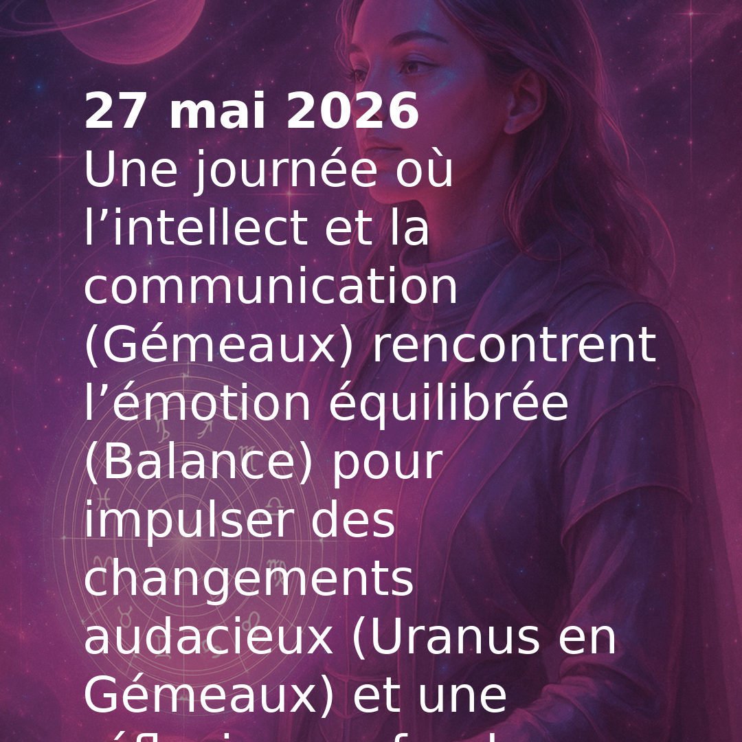 Transit astrologique du jour