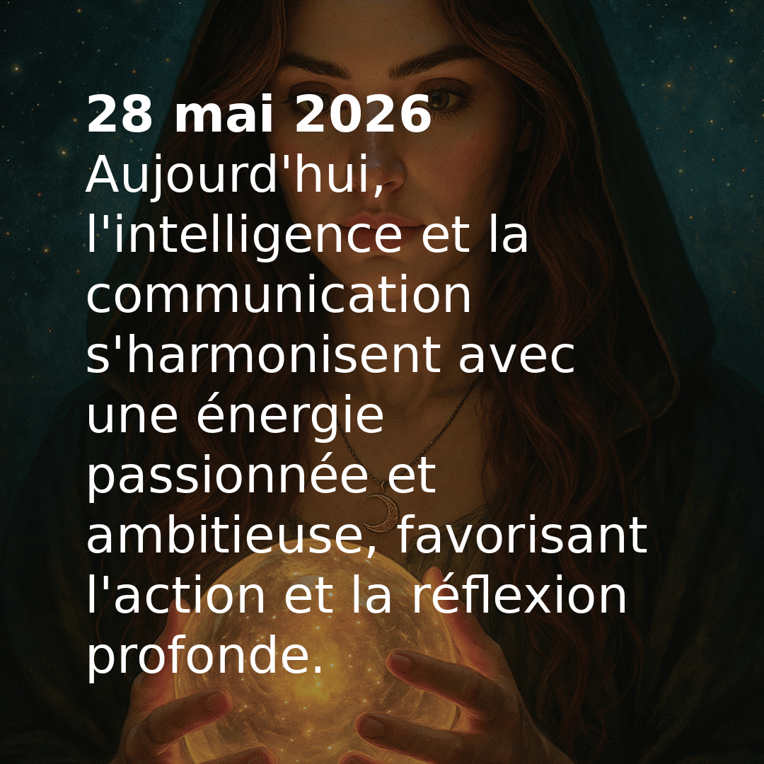 Transit astrologique du jour