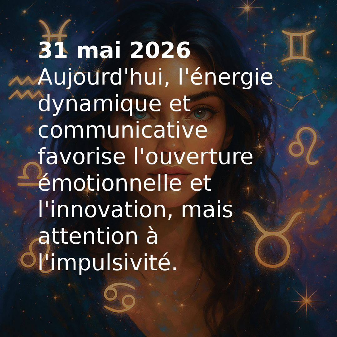 Transit astrologique du jour