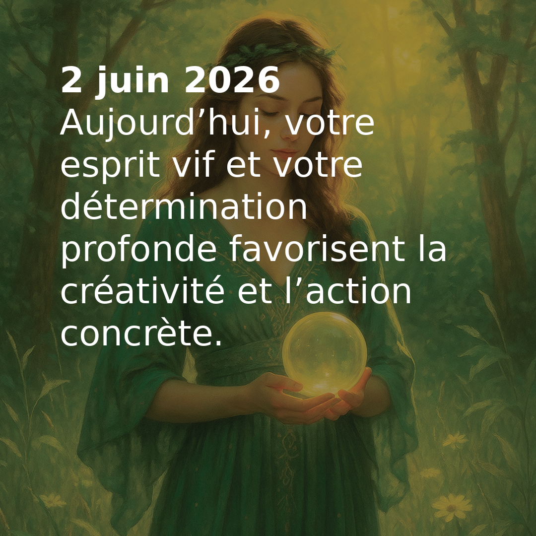 Transit astrologique du jour
