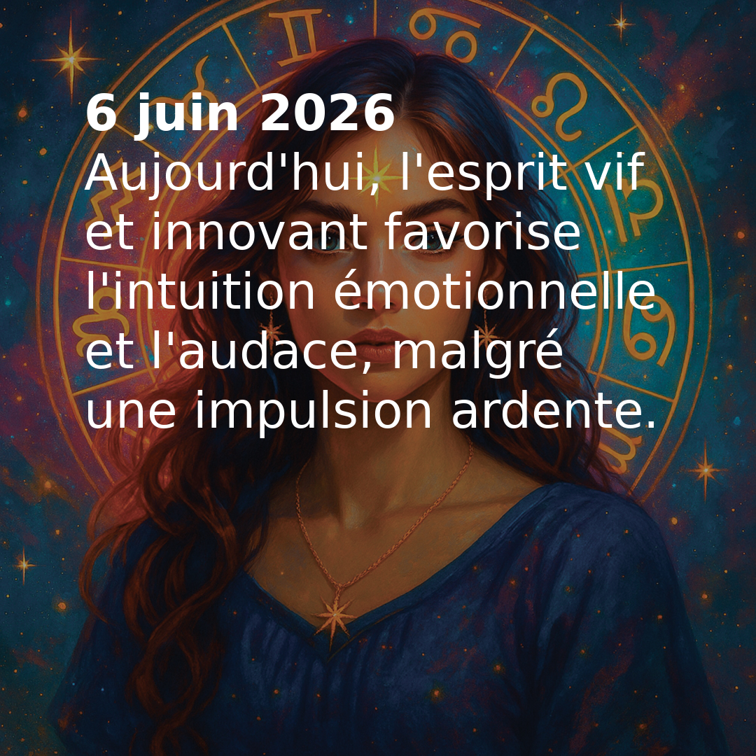 Transit astrologique du jour