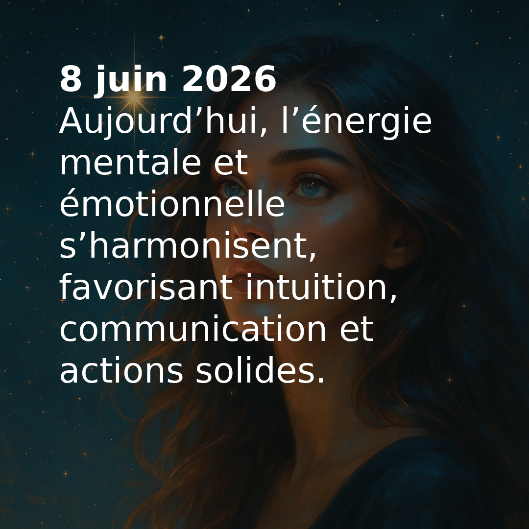 Transit astrologique du jour