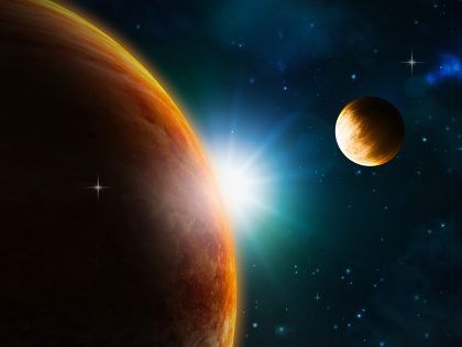 Influence de Mars et de Vénus sur la dynamique intime