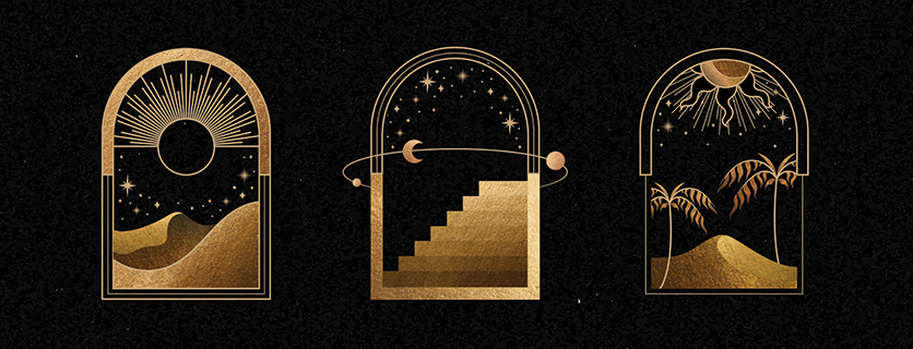 Illustration pour le quiz de la maison astrologique sentimentale