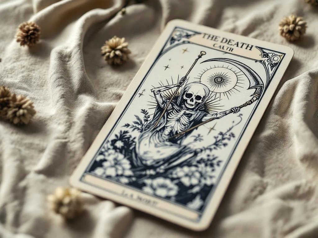 Comment interpréter la carte La Mort sans paniquer