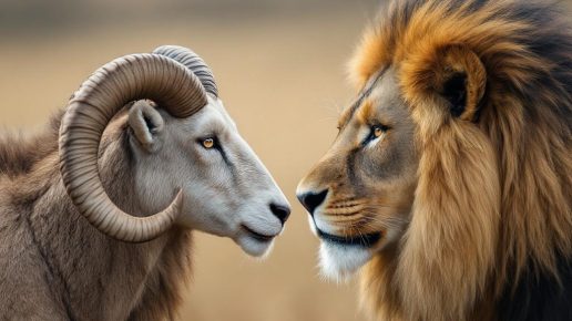 Illustration de l’article : Compatibilité amicale Bélier et Lion