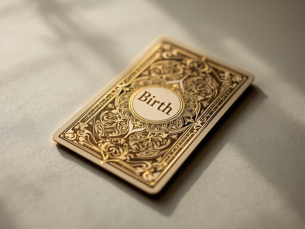 Peut on avoir une carte de naissance au tarot