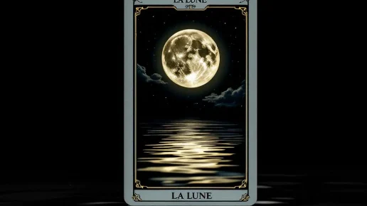 Illustration de l’article : Signification de l’arcane La Lune au tarot