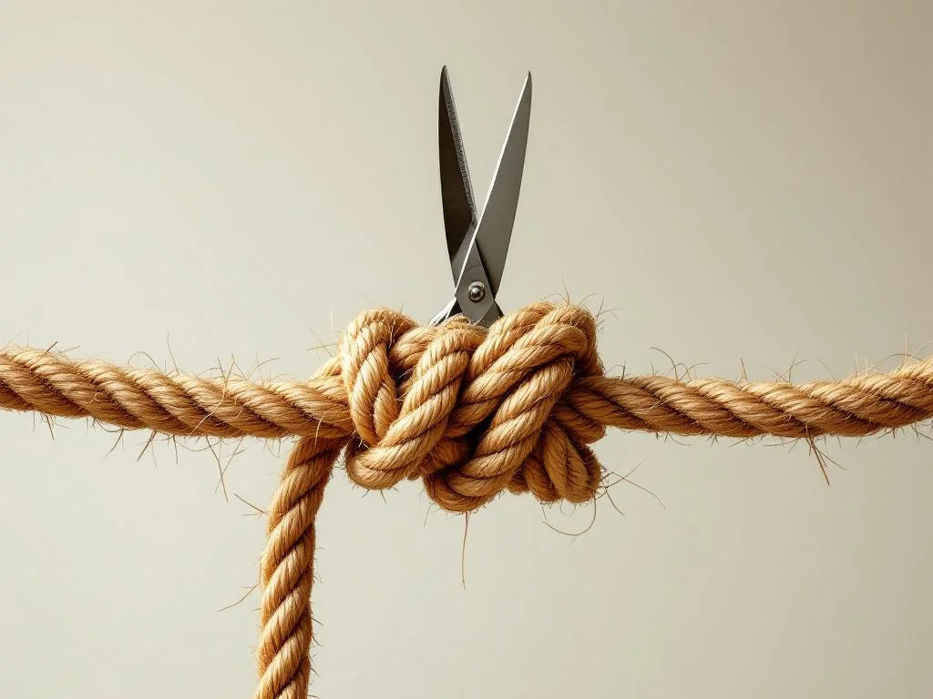 Comment couper avec l’énergie d’une situation lourde