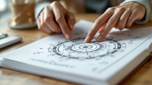 Illustration de l’article : Comment lire son thème astral sans se faire peur