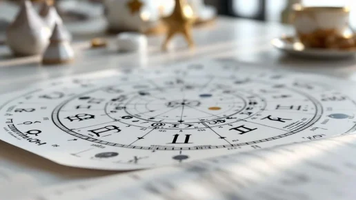 Illustration de l’article : Comment repérer les aspects dans son thème astral