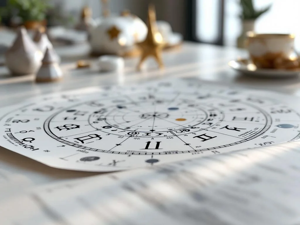 Comment repérer les aspects dans son thème astral