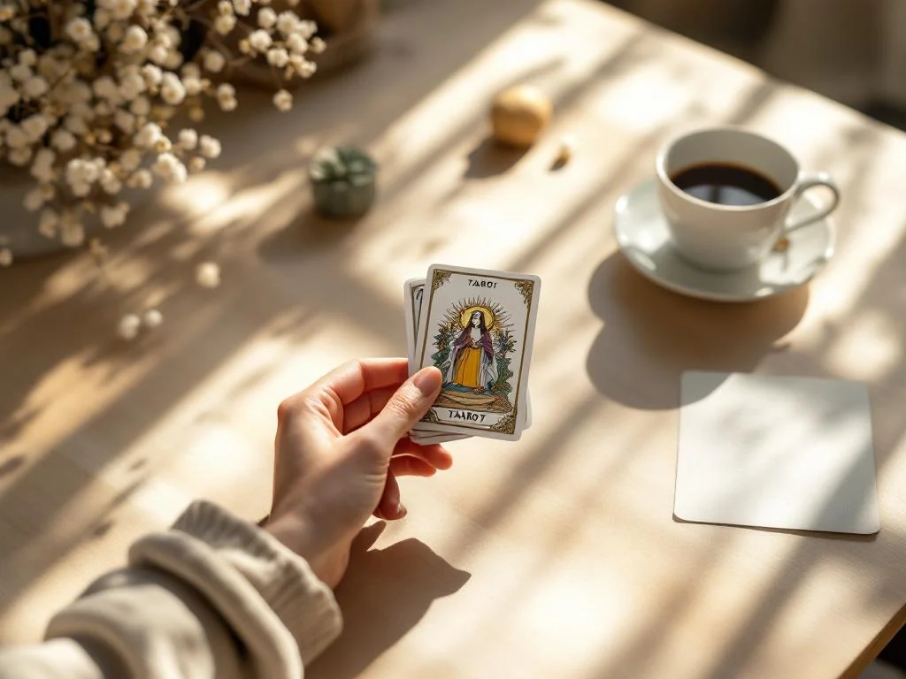 Comment se créer un petit rituel du matin avec tarot et intuition