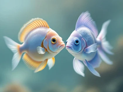 Illustration de l’article : Compatibilité amicale Cancer et Poissons