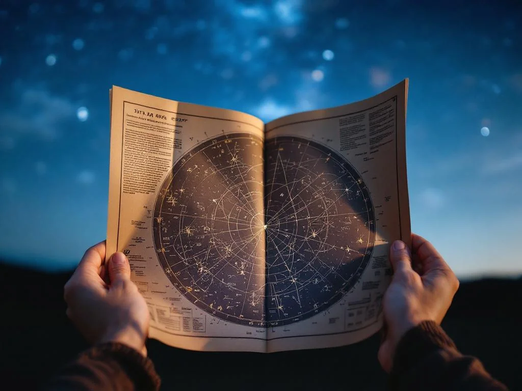 Comment lire une carte du ciel pas à pas