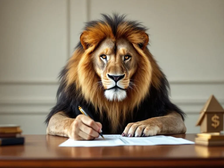 Illustration de l’article : Comment un Lion gère son argent