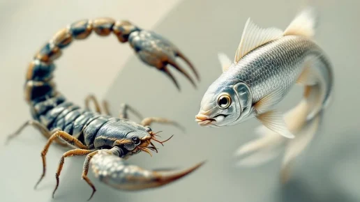 Illustration de l’article : Compatibilité sexuelle Scorpion et Poissons
