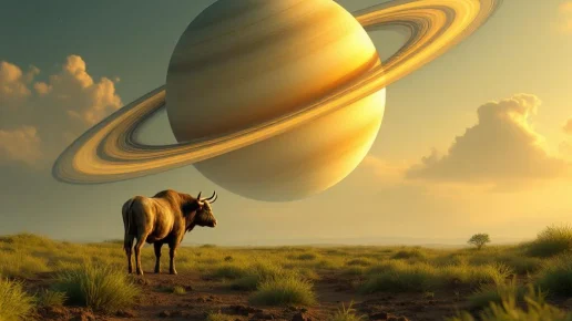 Illustration de l’article : Saturne en Taureau signification