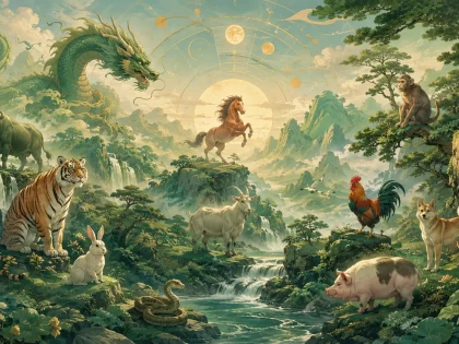 Illustration astrologie chinoise AstroAstro