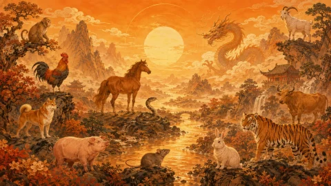 Illustration astrologie chinoise AstroAstro